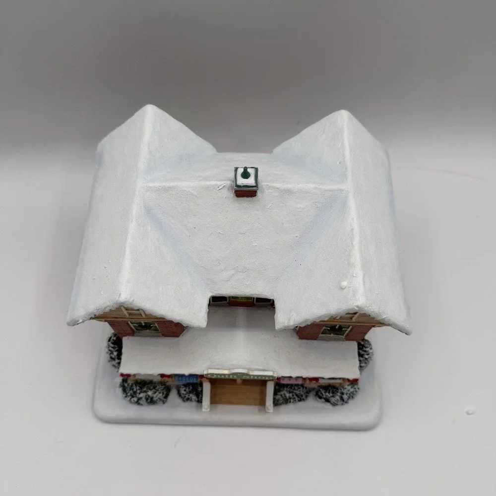 Vintage John Deere Creek Hawthorne‎ Village Light Up Quilt Shop Store 2004 Deer